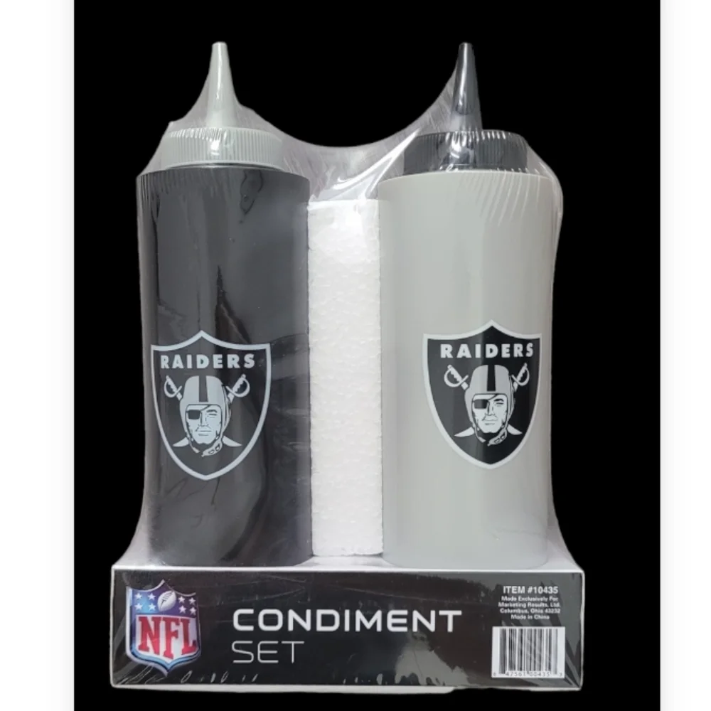 Raiders Condiment set - Picture 2 of 5